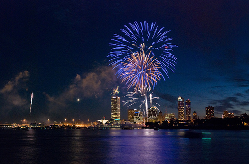 July 4th Fireworks In Milwaukee Wi A Photo On Iver