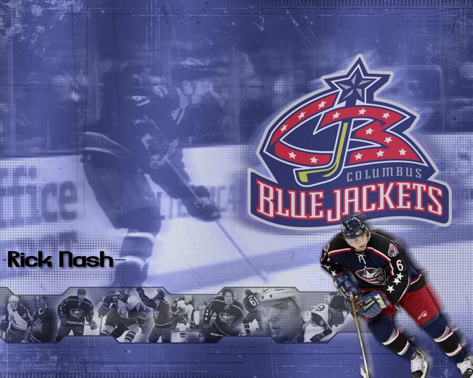 Rick Nash Columbus Blue Jackets Wallpaper Hockey Sport