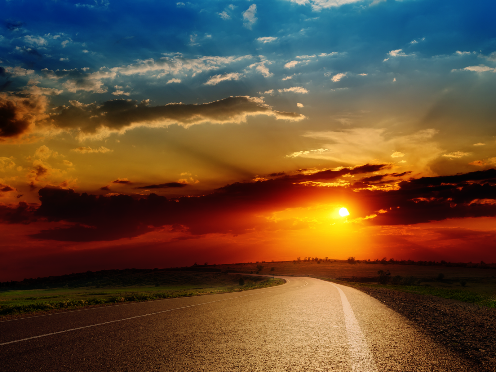 Sunset Road Trip America Wallpaper Conservatives Conspiracy