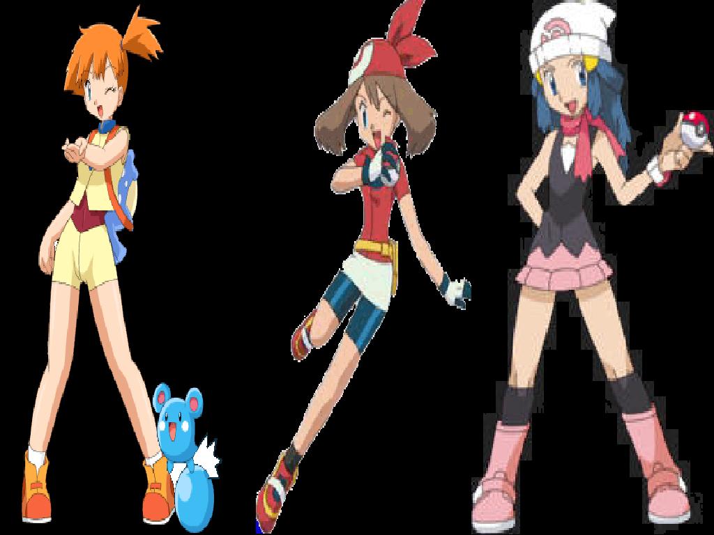 Misty May And Dawn Pokemon Wallpaper Anime Forums News More