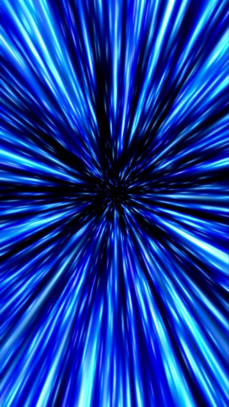 Hyperspace Moving Wallpaper iPhone