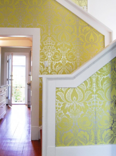 Yellow Hallway Wallpaper Beautiful Homes Design
