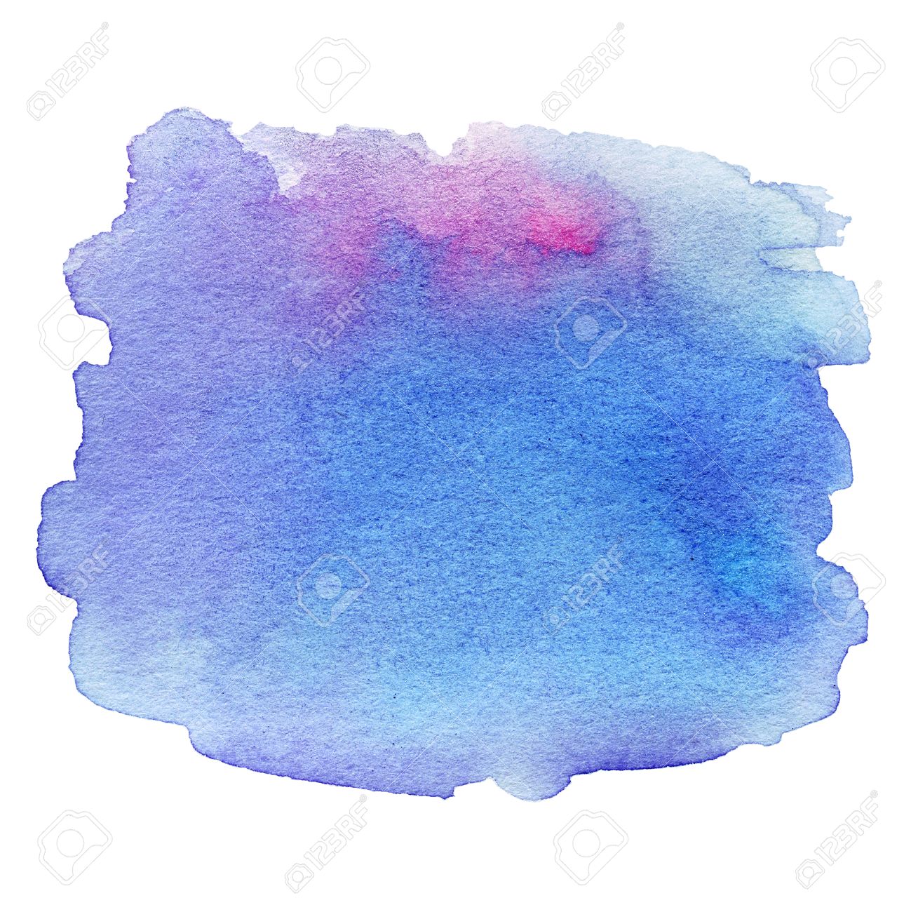 Wet Watercolor Wash Abstract Water Color Background Ombre