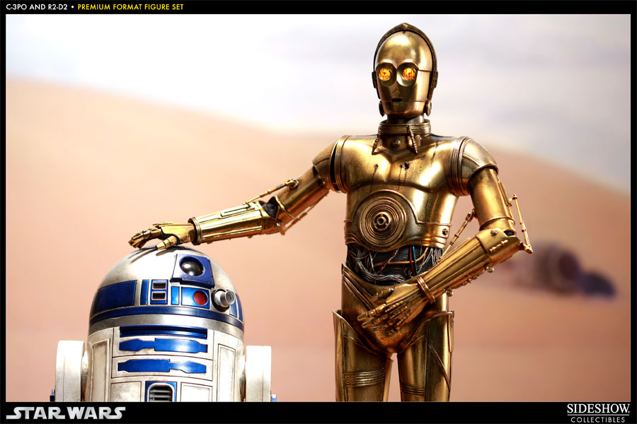 Star Wars C 3po And R2 D2 Premium Format Figure By Sideshow