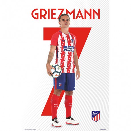 Poster Atletico De Madrid Griezmann