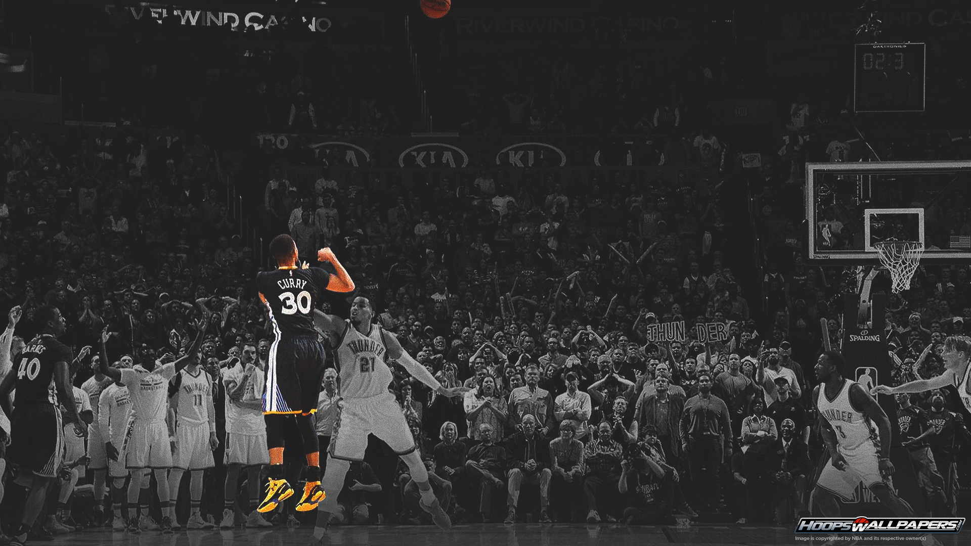 Stephen Curry God Mode Wallpaper