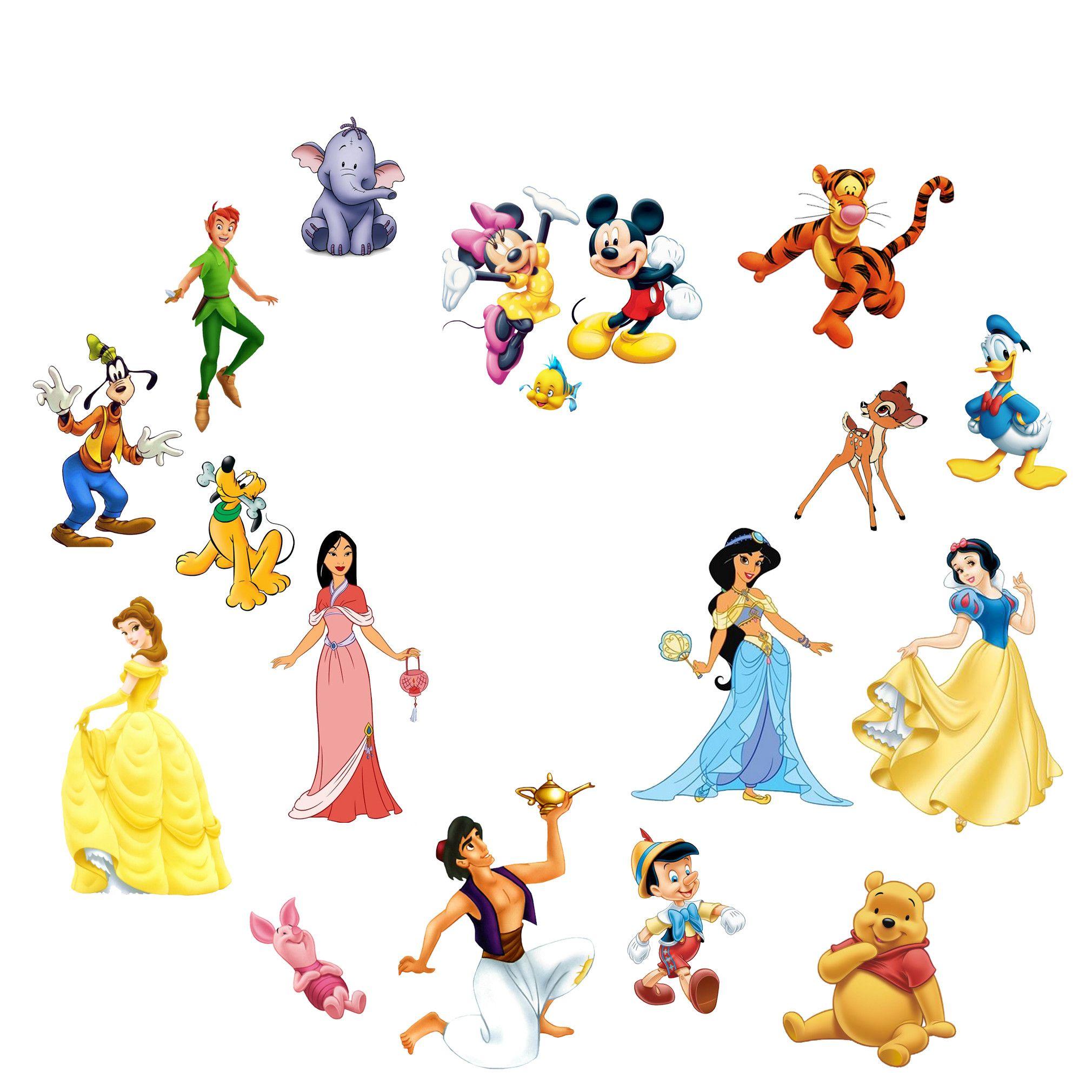 Disney Characters Backgrounds
