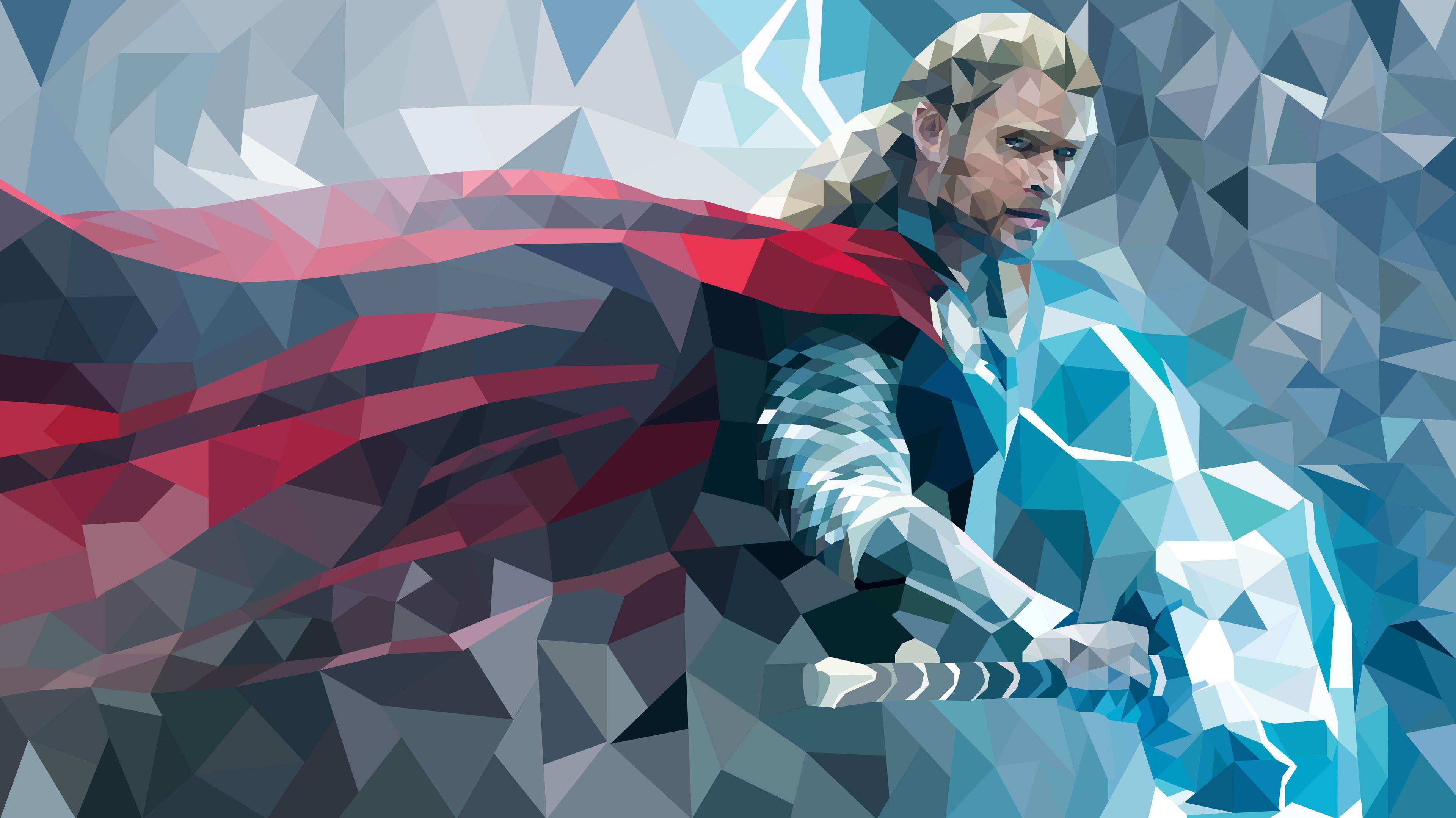 Wallpaper 4k Thor Abstract