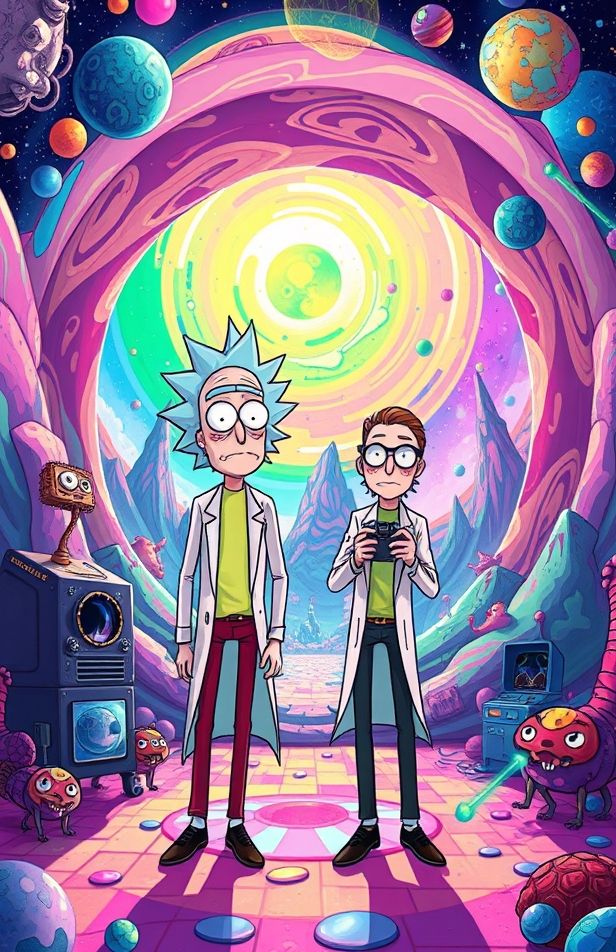 Supreme Rick And Morty Wallpaper
