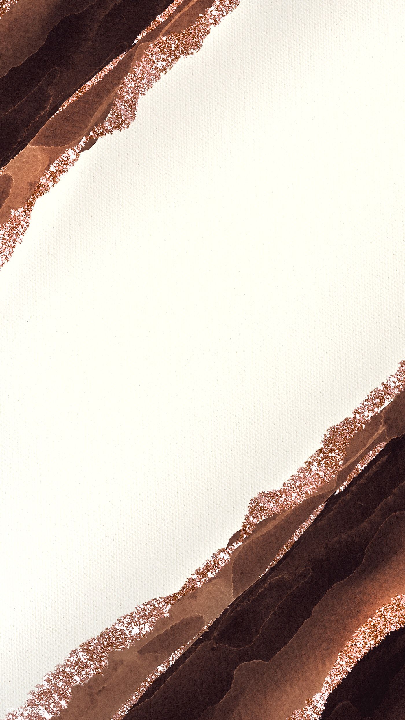 Shimmering dark brown on white paper mobile phone wallpaper 1400x2489