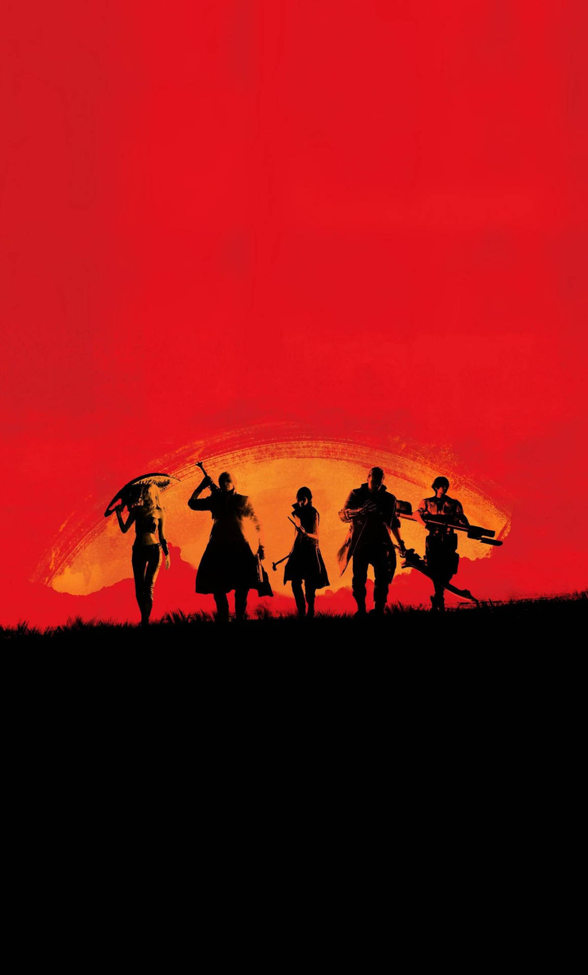 Red And Black Aesthetic Wallpaper