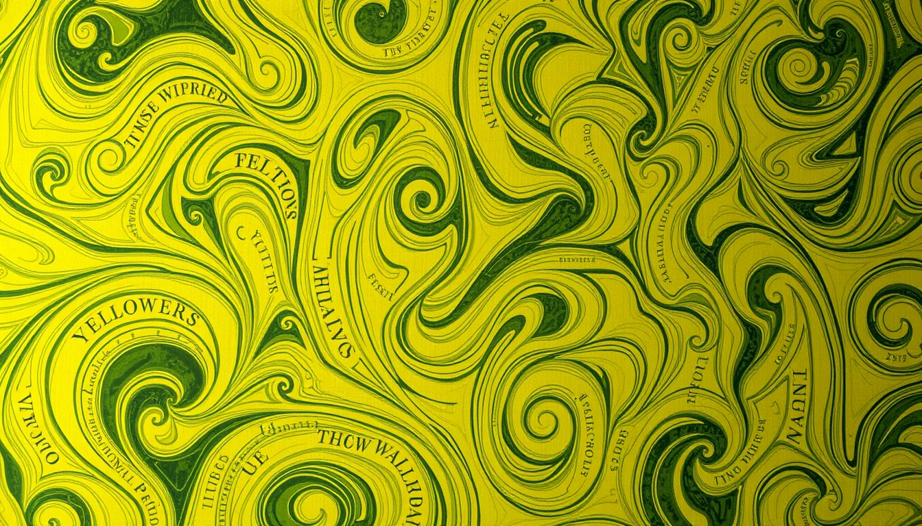 Yellow Wallpaper Text