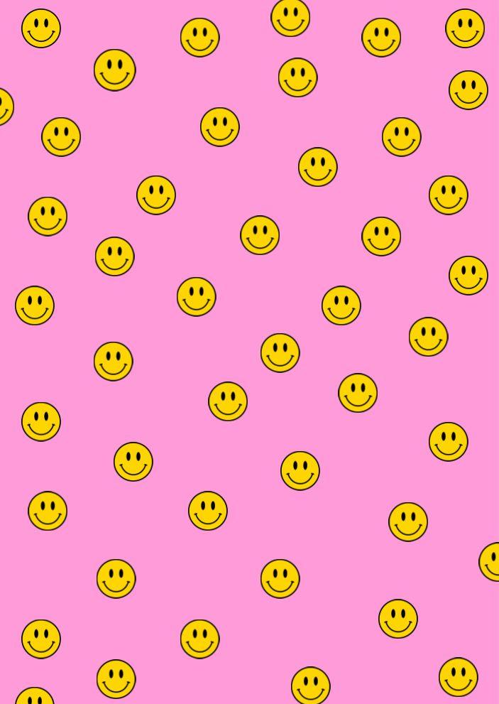 Preppy smiley face wallpaper Lilly pulitzer iphone wallpaper