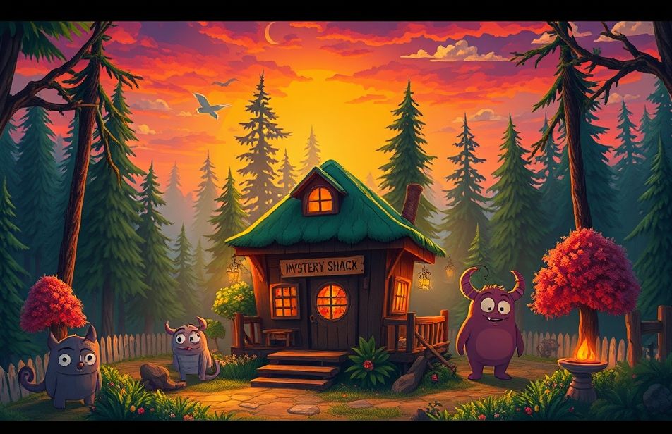 Gravity Falls Hd Wallpaper