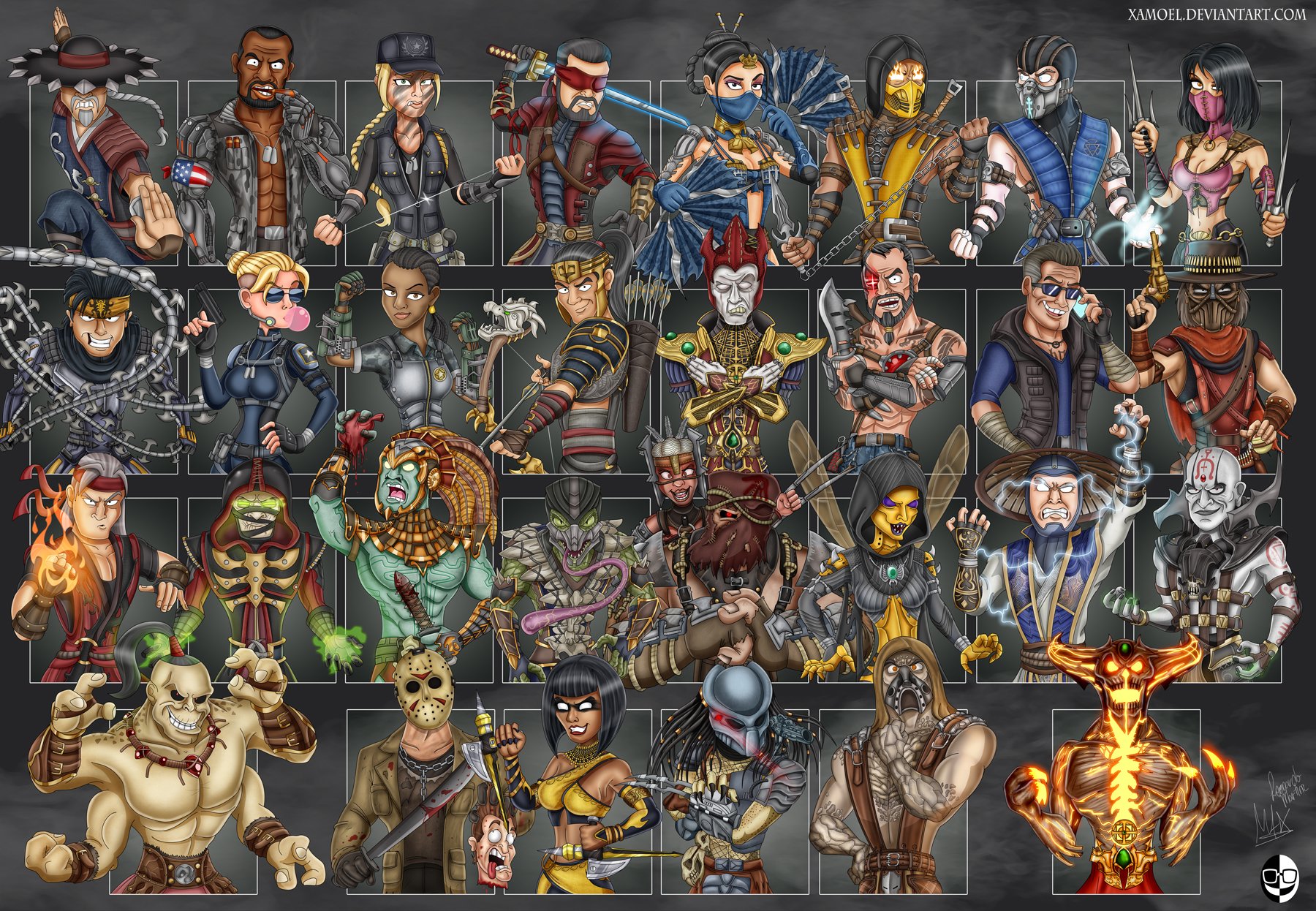 75+ Mortal Kombat Characters Wallpaper on WallpaperSafari