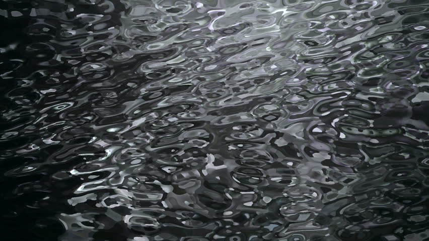 Black And White Luminous Liquid Surface Amazing Moving Background
