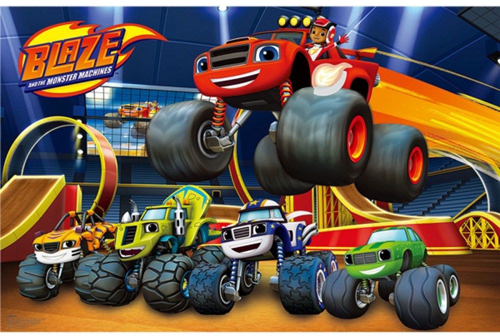 Blaze And The Monster Machines Wallpaper Blazed In