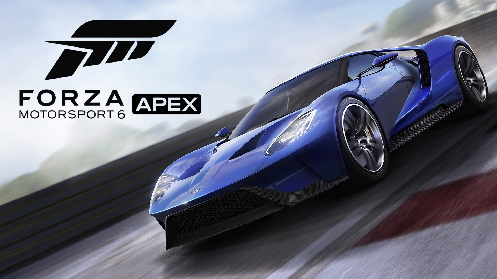 Ford Gt In Forza Motorsport Wallpaper Game