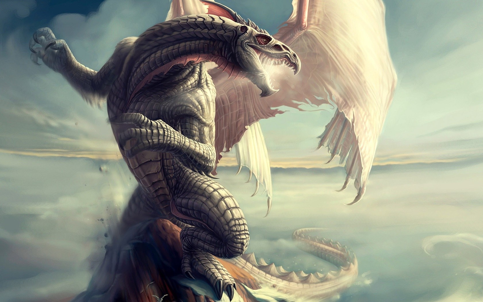 Neverwinter Nights Dragon Wallpaper