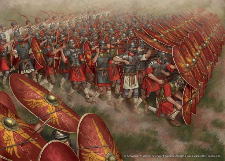 Roman Infantry Formation Battles And Wars