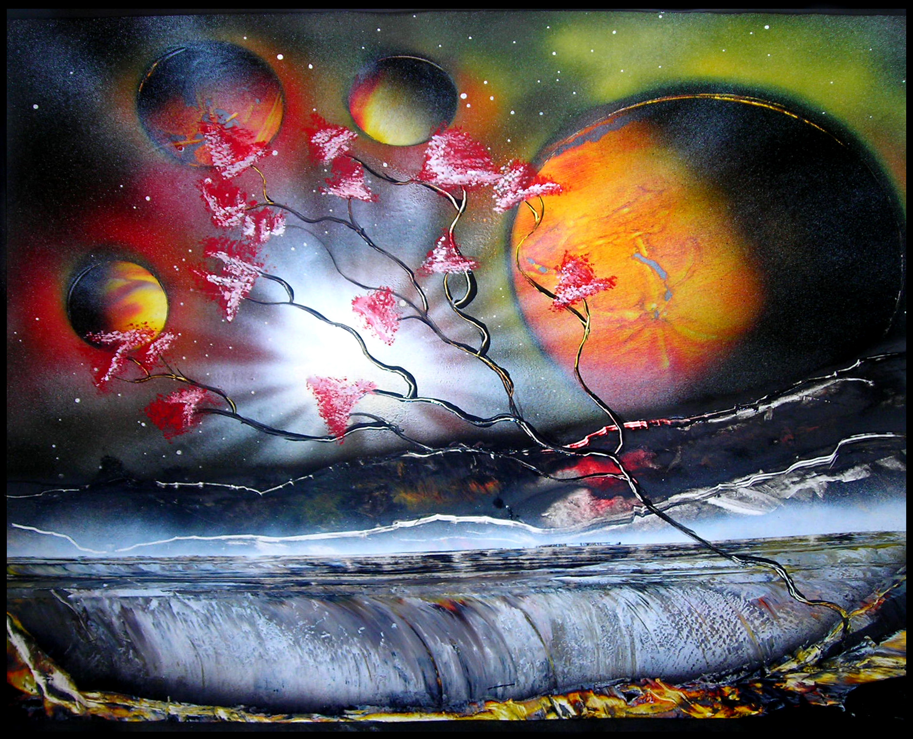 Spray Paint Painting At Paintingvalley Explore Collection Of