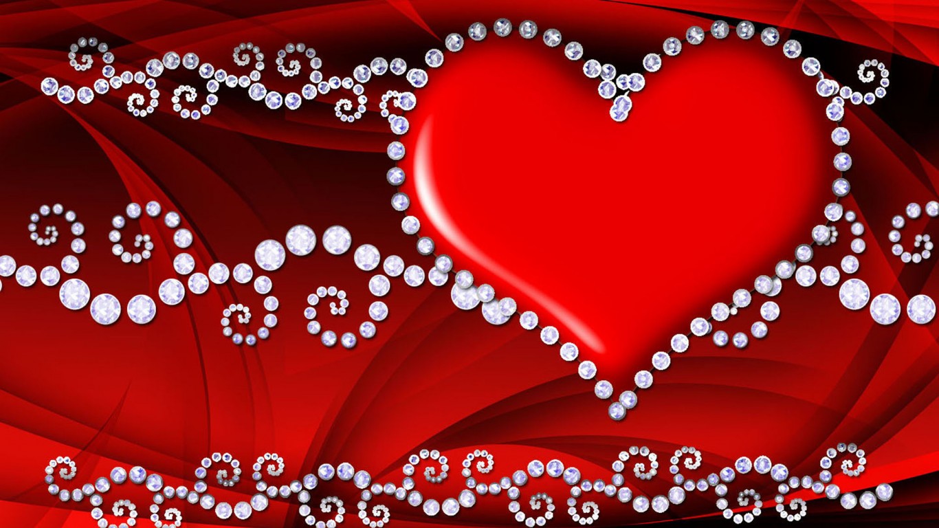 Red Love Heart HD Wallpaper Wallpaper13
