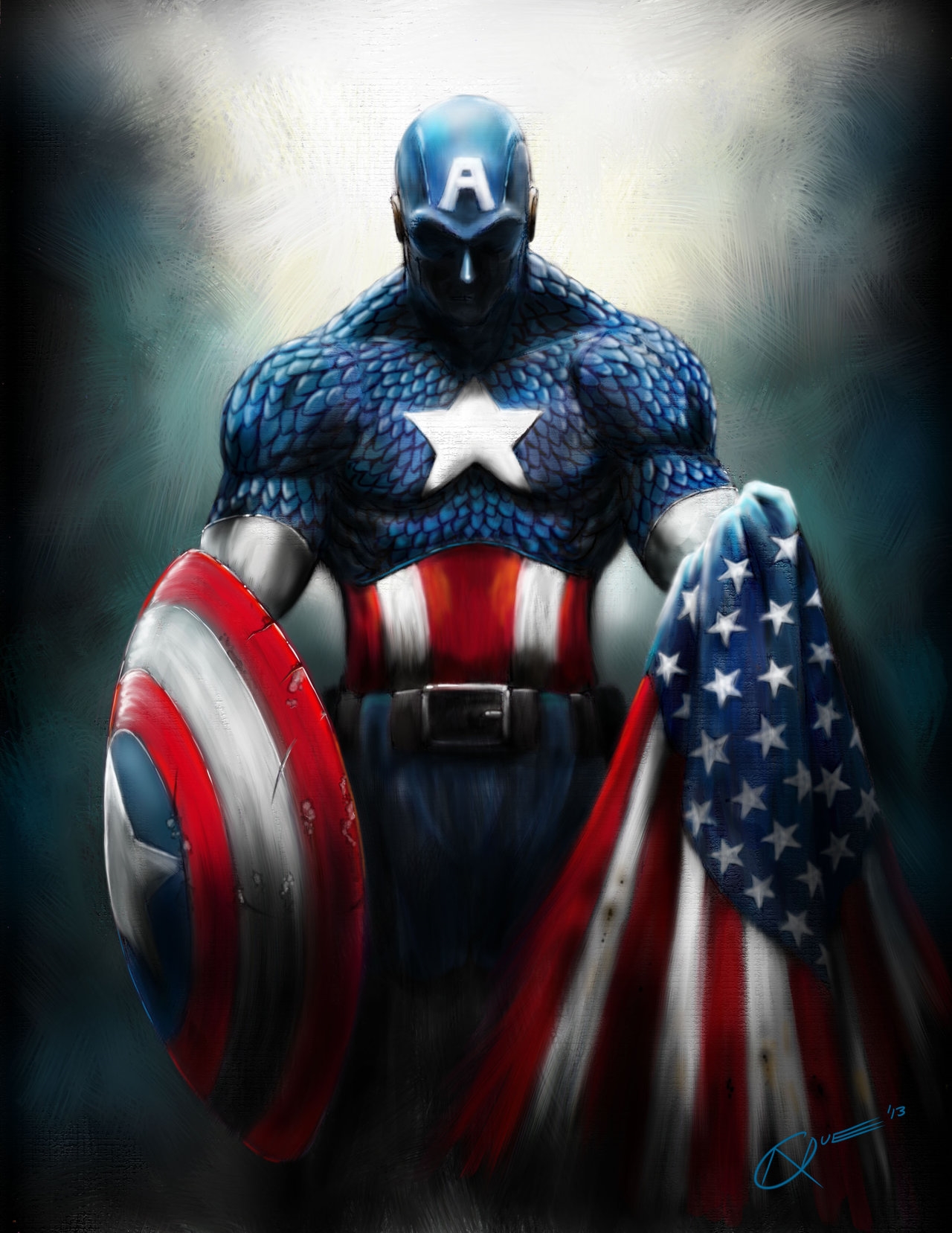 Captain America Wallpaper HD Al45ca Alhuda Wallpaper 1280x1657