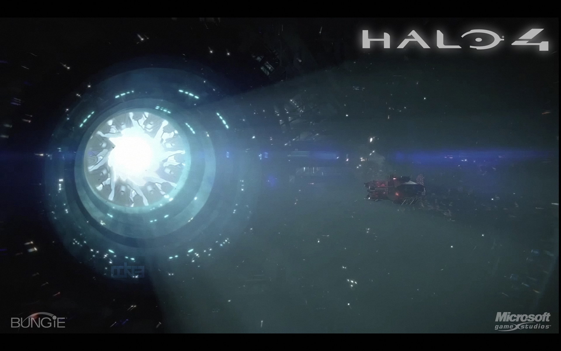 Enjoy This Halo Background Wallpaper