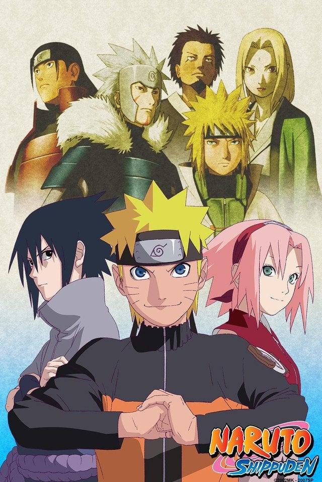 New Art From Crunchyroll For The Anime Featuring Hokages And