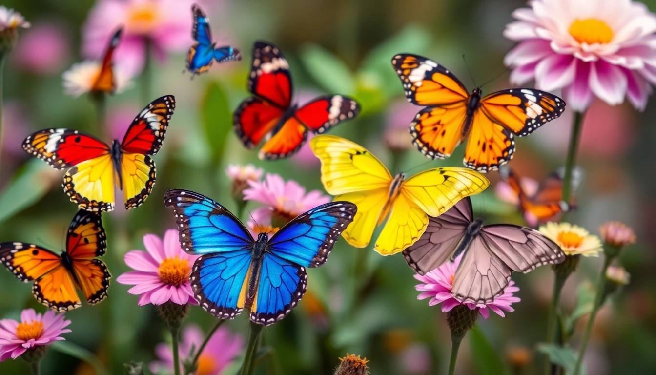 Pictures Of Butterflies Wallpaper