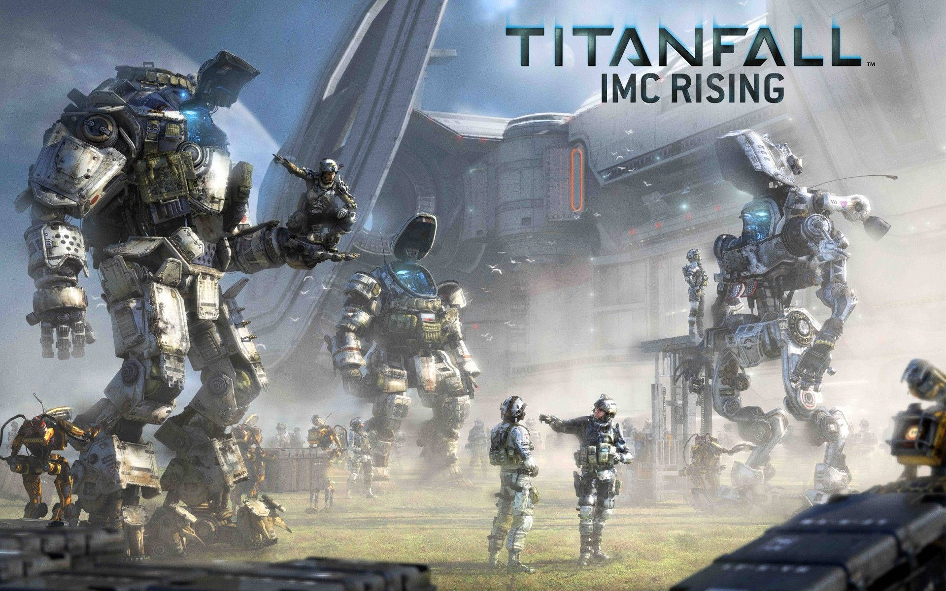 Ready Your Titan For War In Titanfall Wallpaper