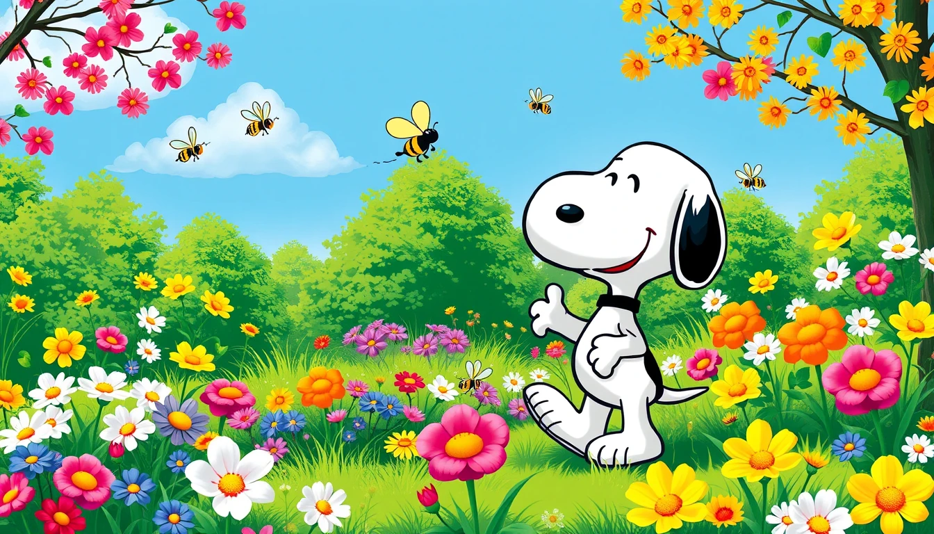 🔥 Download Snoopy Spring Wallpaper by @leeb31 on WallpaperSafari