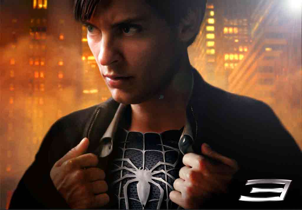 Free Wallpapers   Peter Parker as Evil Spiderman wallpaper 1024x713