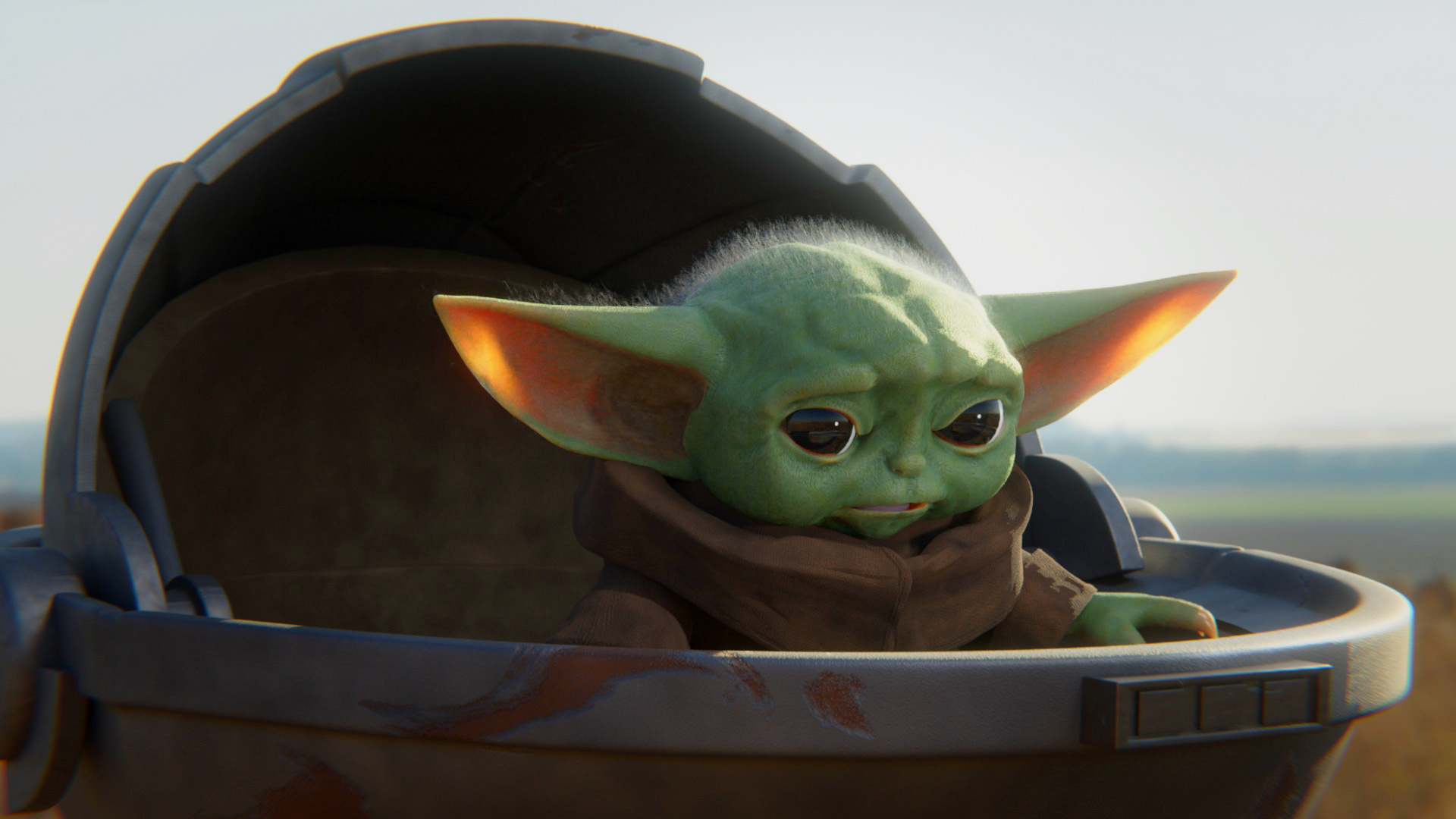 Wallpaper Star Wars Baby Yoda HD 4k