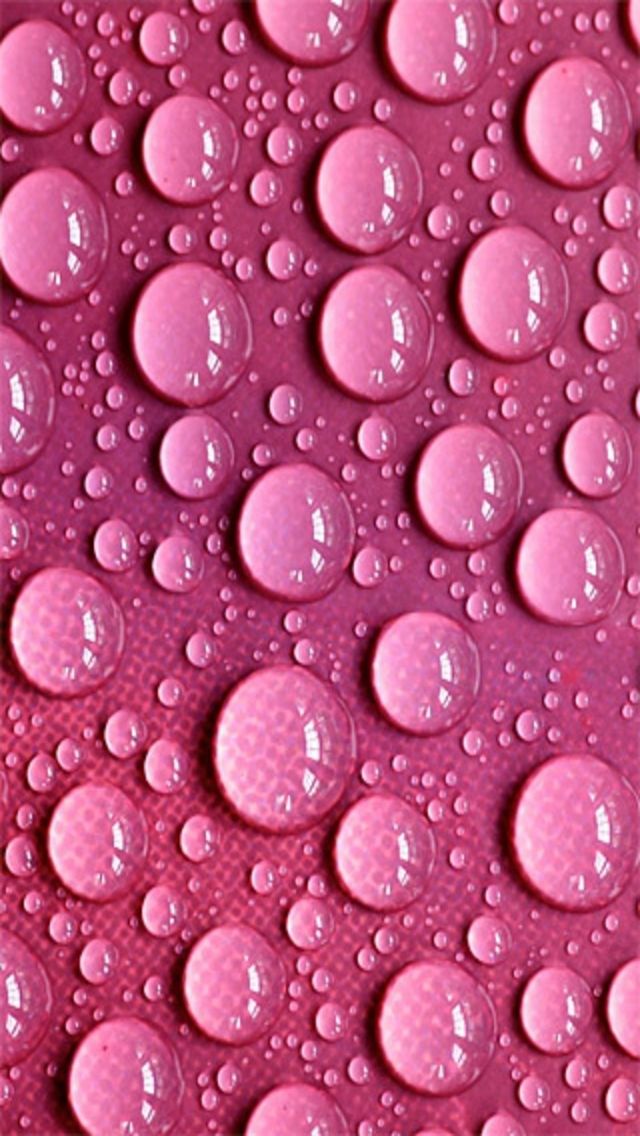 water drop wallpaper iphone Wallpaper Backgrounds Pink