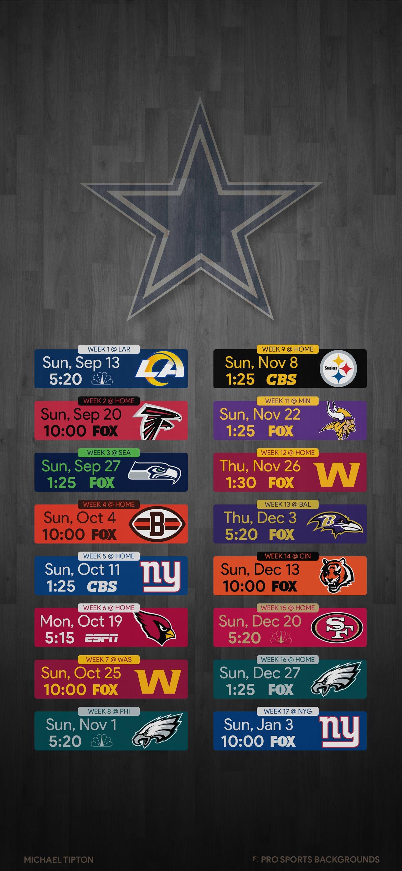 Dallas Cowboys iPhone Wallpaper