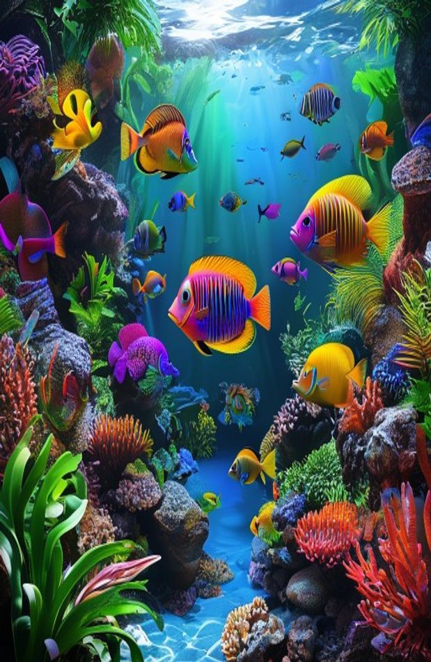 3d Live Aquarium Wallpaper