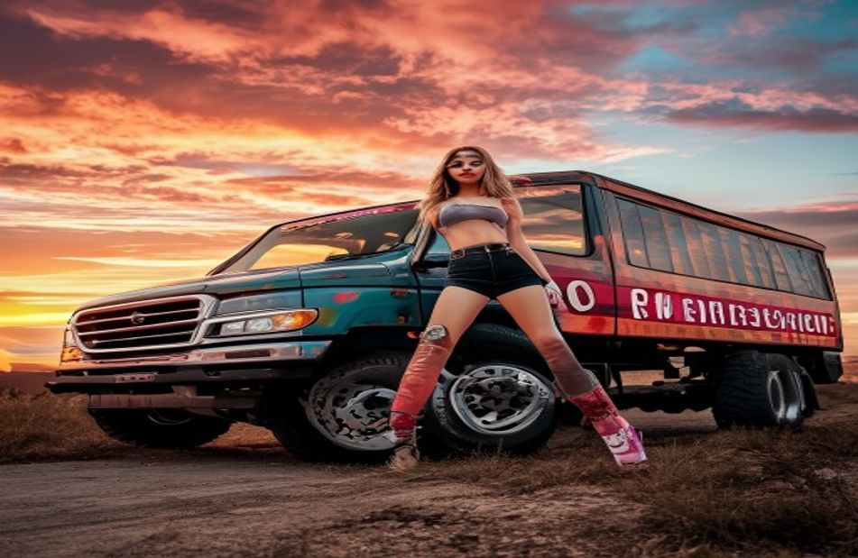 Girls And Trucks Wallpaper