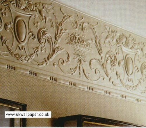 Lincrusta Paintable Textured Frieze Wallpaper Wallcovering Rd1947 Anne