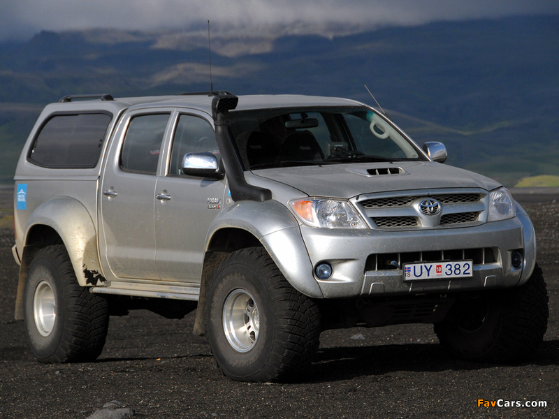Wallpapers of Arctic Trucks Toyota Hilux Double Cab AT35