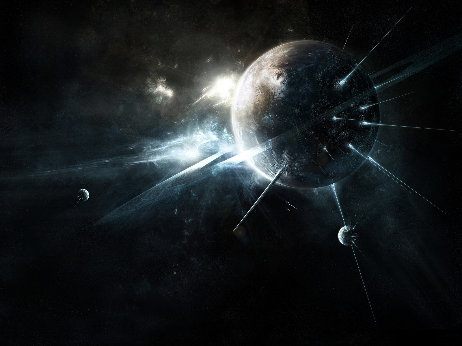 Dark Space Abstract Wallpapers HD Wallpapers