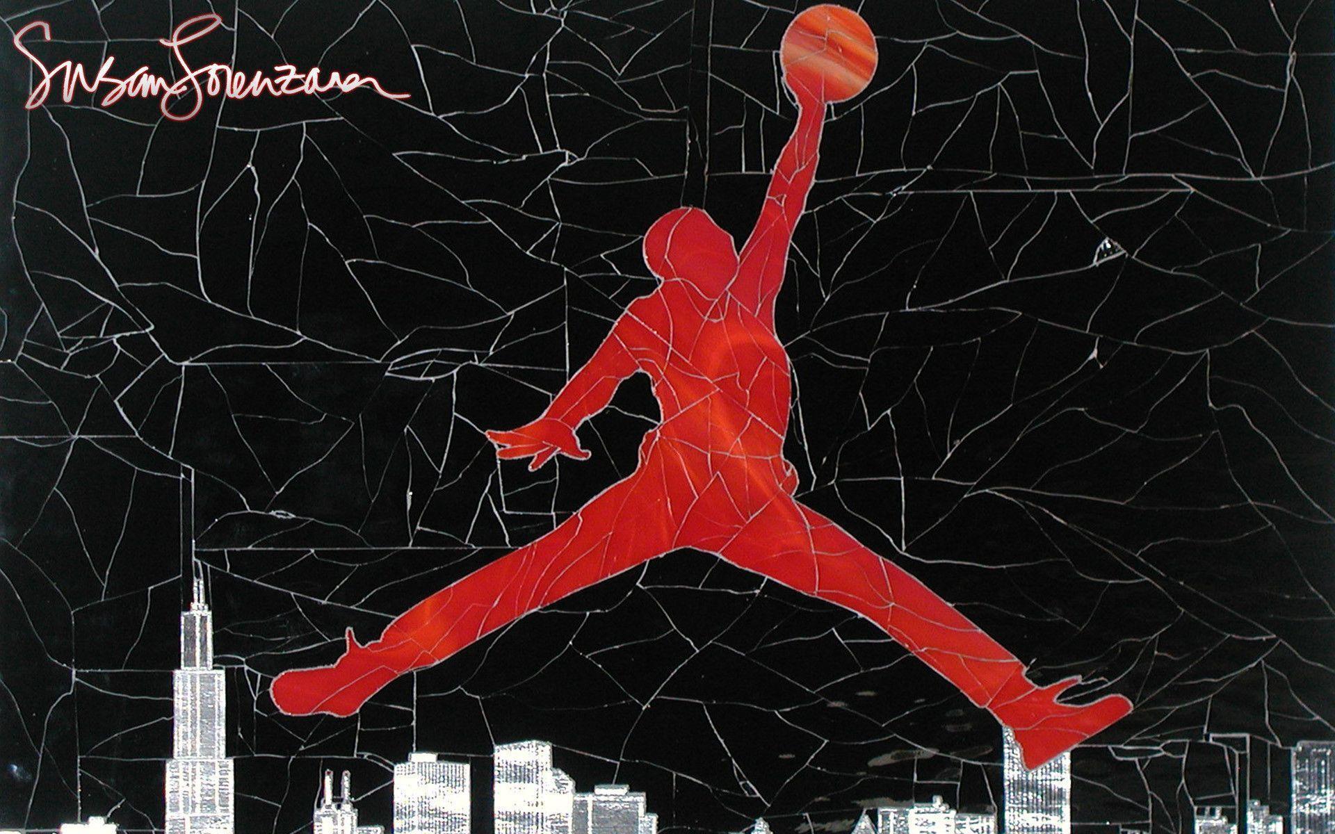 Air Jordan Logo Wallpaper