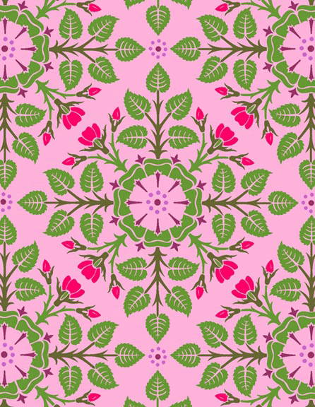 And Lime Floral Wallpaper Pink Desktop Background