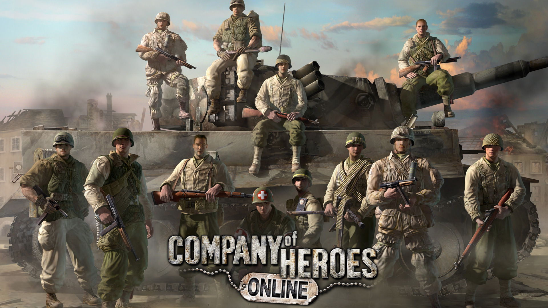 Pany Of Heroes Online Wallpaper In