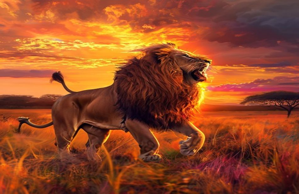 Lion Roar Wallpaper
