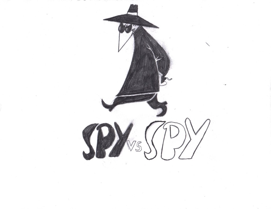 Spy vs Spy  Black Spy by DrawerAnonymous on deviantART