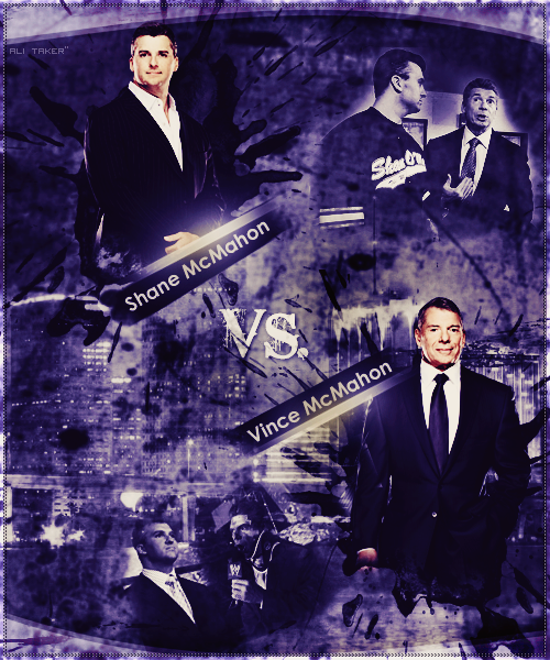 Vince Mcmahon Vs Shane Poster By Alitaker