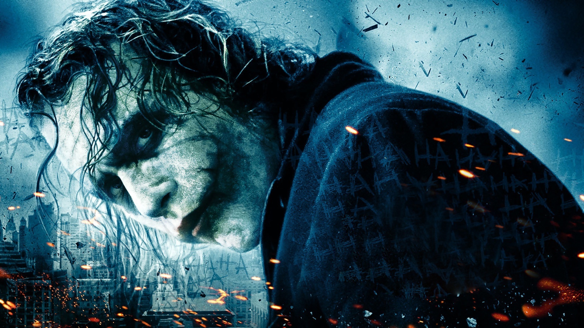 Heath Ledger As Joker HD Wallpaper Stylish