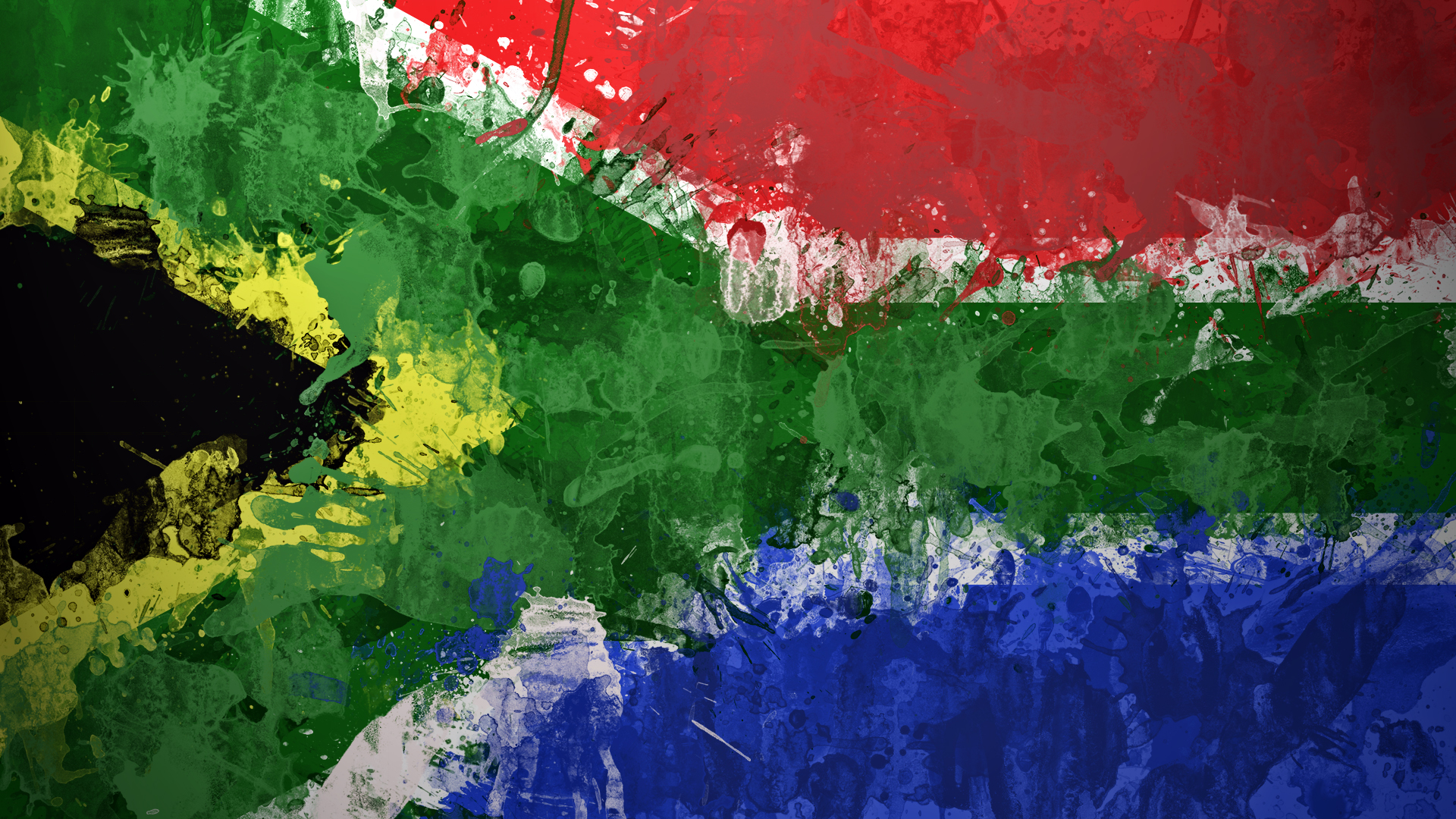 South African Flag Wallpaper