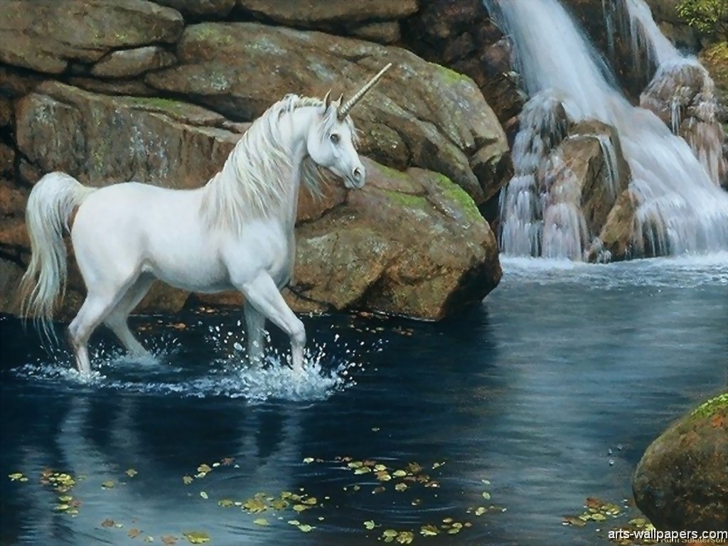 Unicorn Art Print Paintings Wallpaper